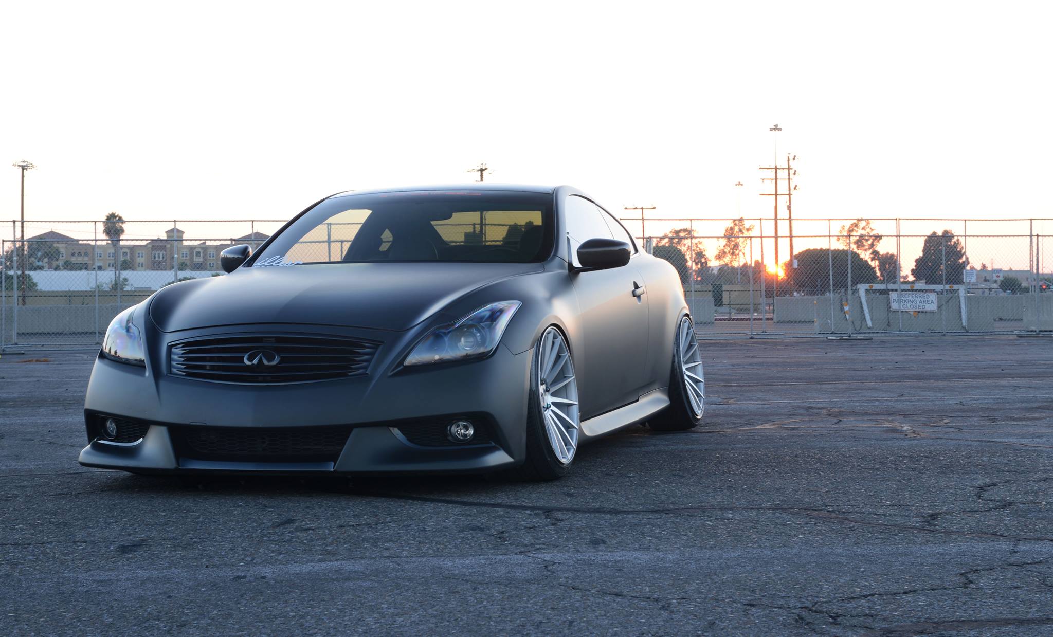Stance Wheels SC-7 Silver on Infiniti G37S Coupe